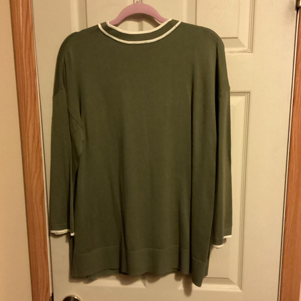 Talbots Plus Size Cardigan - Picture 2 of 6